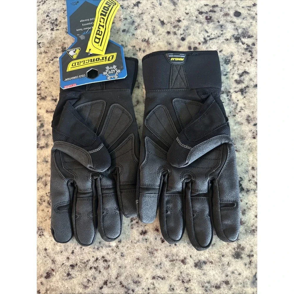 New Ironclad CCG2-06-XXL Cold Condition XXL Synthetic Leather Black Work Gloves